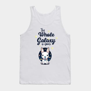 The Whole Galaxy is Yours (Bullterier dog) Tank Top